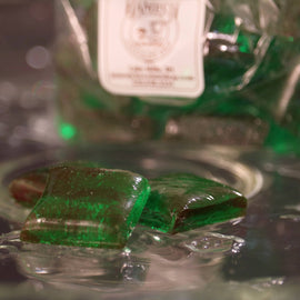 Spearmint Hard Candy Squares
