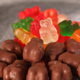 Chocolate covered Gummy Bears
